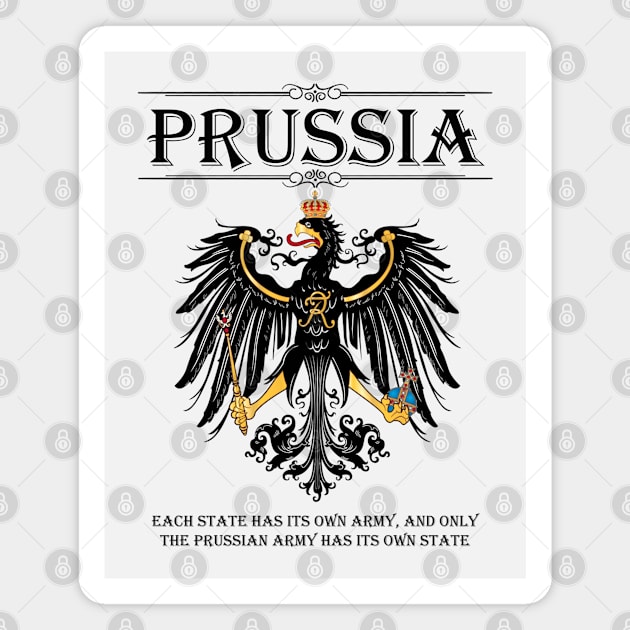 Prussia Magnet by Madi's shop